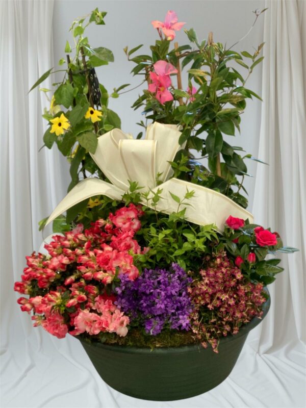 Coupe de plantes de deuil