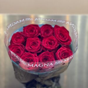 Botte de roses rouge